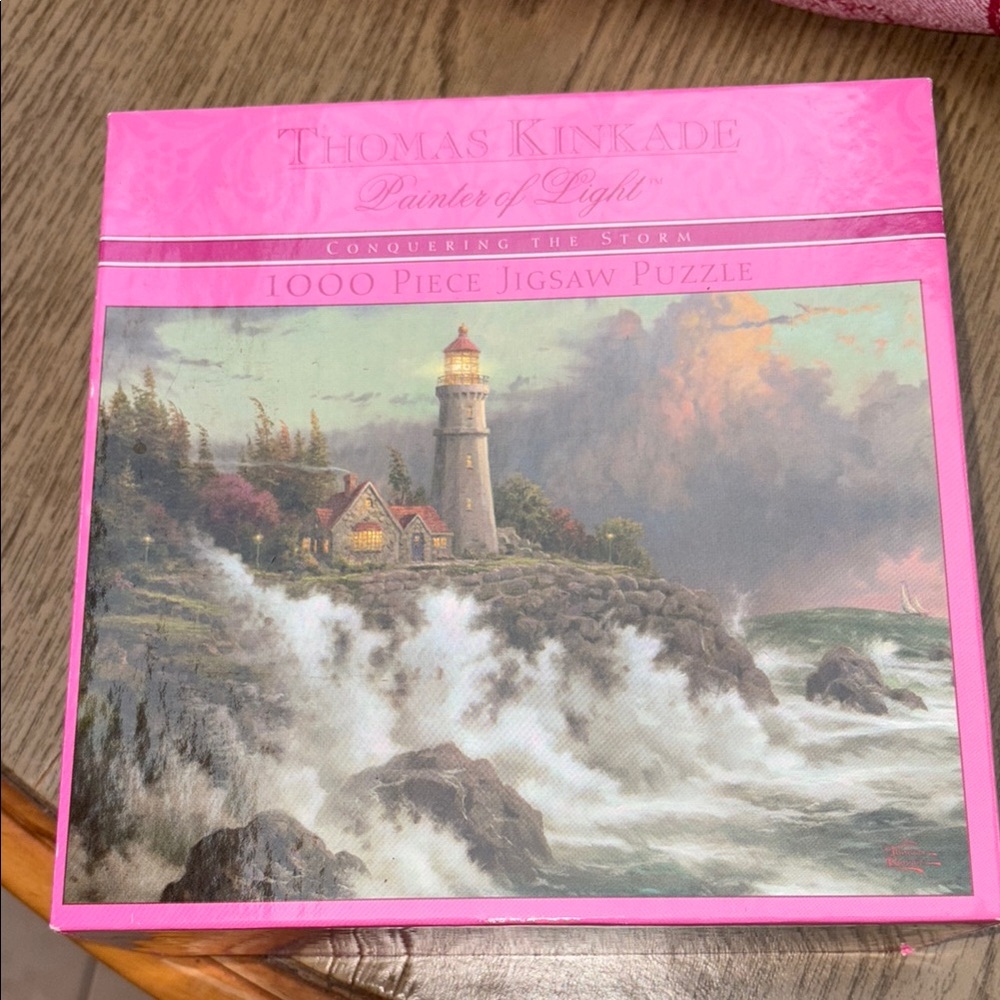 Thomas Kinkade Conquering the Storm Jigsaw Puzzle - 1000 Pieces